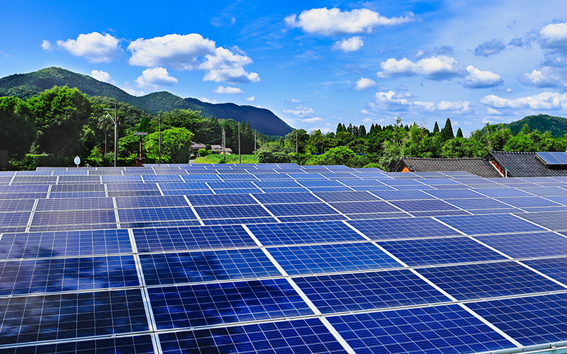 土地付き太陽光発電